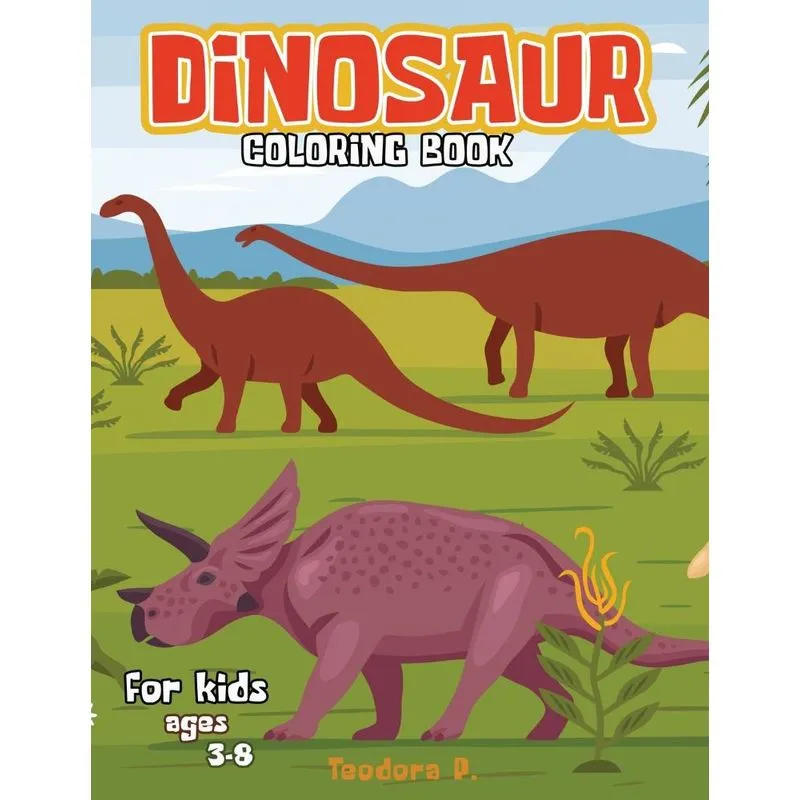 Dinosaur Coloring Book for Kids