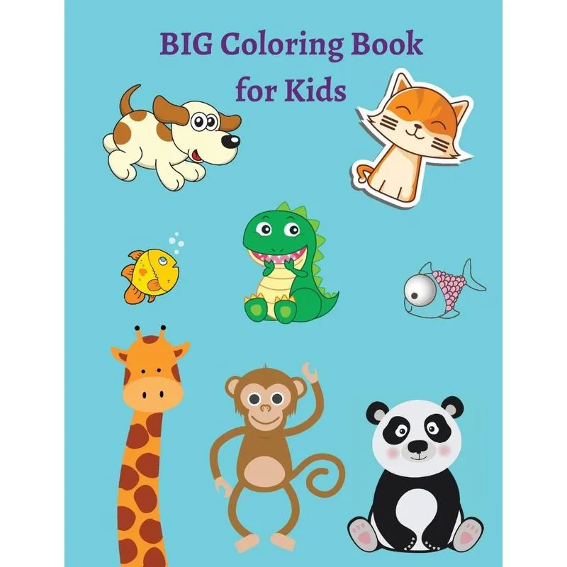 BIG Coloring Book for Kids