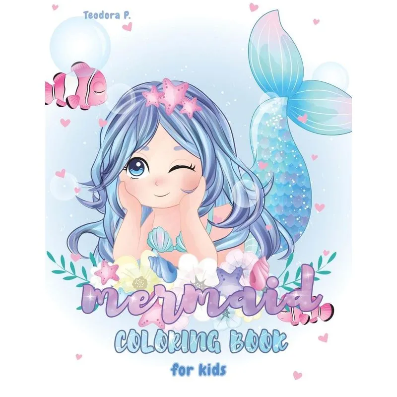 Mermaid Coloring Book