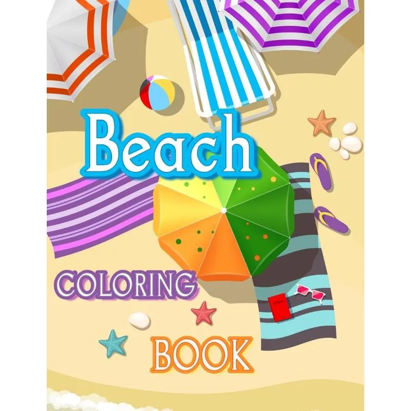 Beach Coloring Book