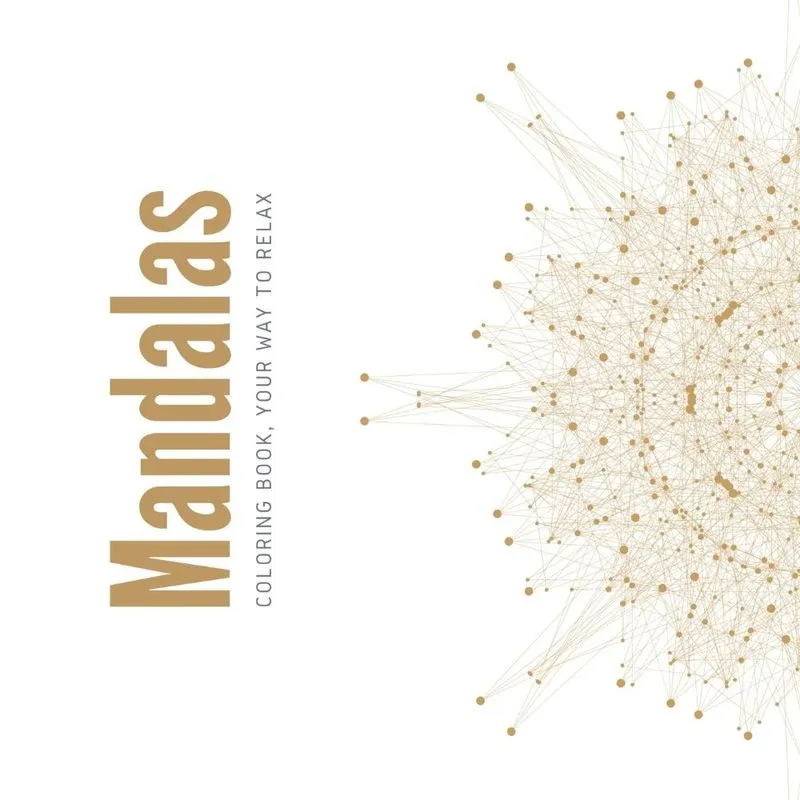 Mandala coloring book