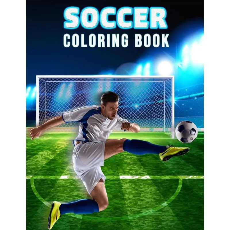 Soccer Coloring Book