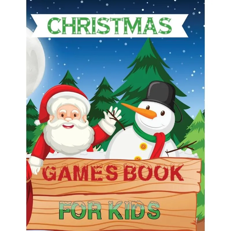 Christmas Games Book For Kids