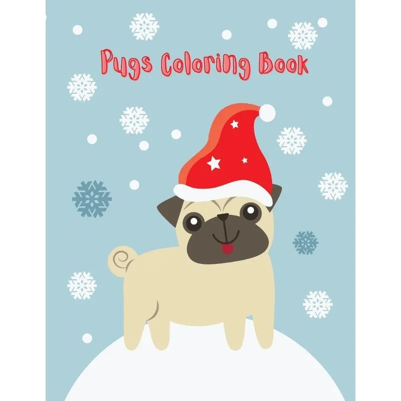 Pugs Coloring Book