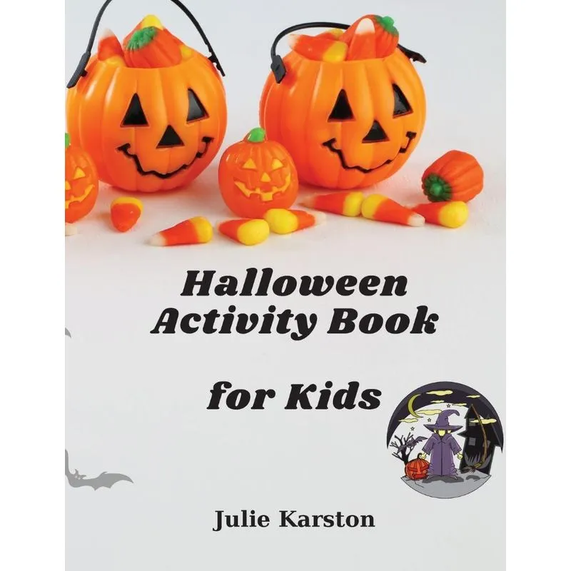 Halloween Activity Book for kids