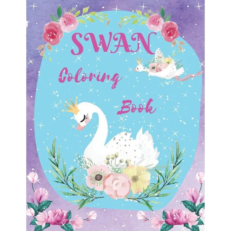 Swan Coloring Book