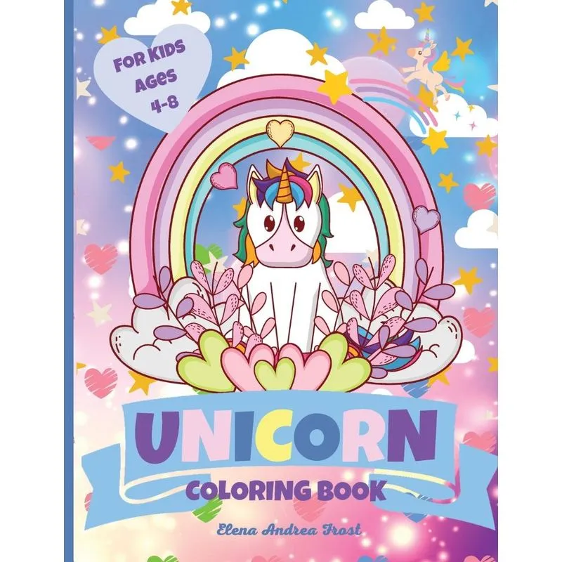 Unicorn Coloring Book