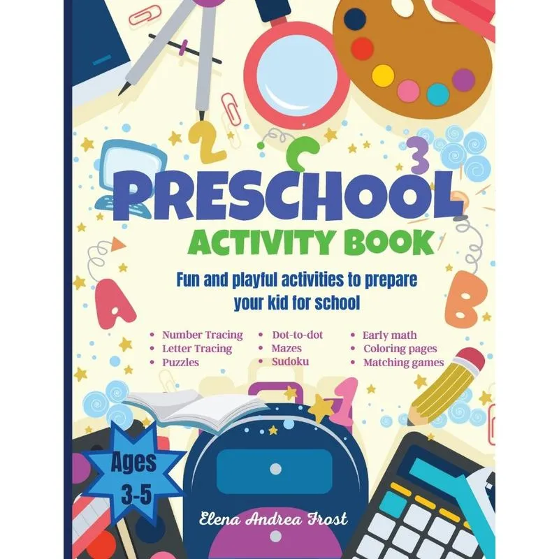 Preschool activity book