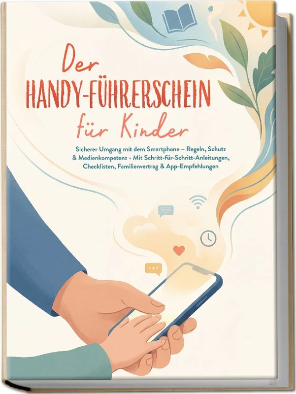 Der Handy-Führerschein für Kinder: Sicherer Umgang mit dem Smartphone - Regeln, Schutz & Medienkompetenz - Mit Schritt-für-Schritt-Anleitungen, Checklisten, Familienvertrag & App-Empfehlungen