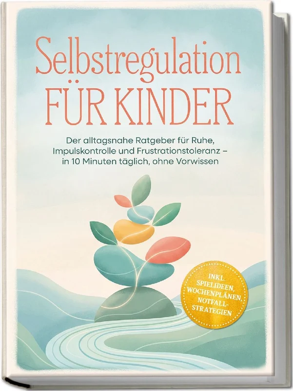 Selbstregulation für Kinder: Der alltagsnahe Ratgeber für Ruhe, Impulskontrolle und Frustrationstoleranz - in 10 Minuten täglich, ohne Vorwissen - inkl. Spielideen, Wochenplänen, Notfall-Strategien