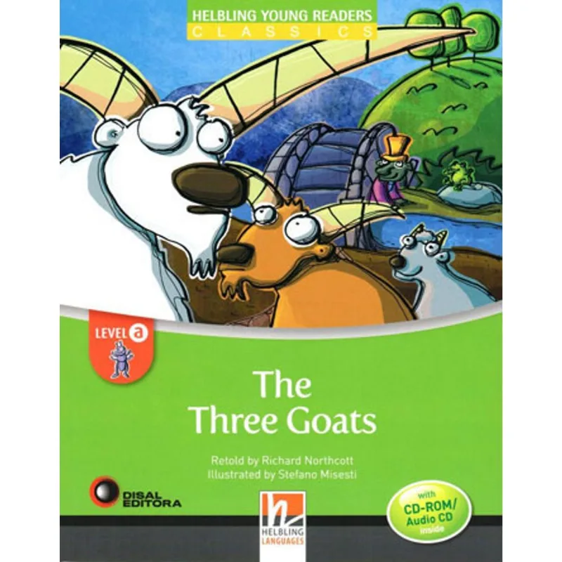 THE THREE GOATS - WITH CD-ROM AND AUDIO CD - LEVEL A
