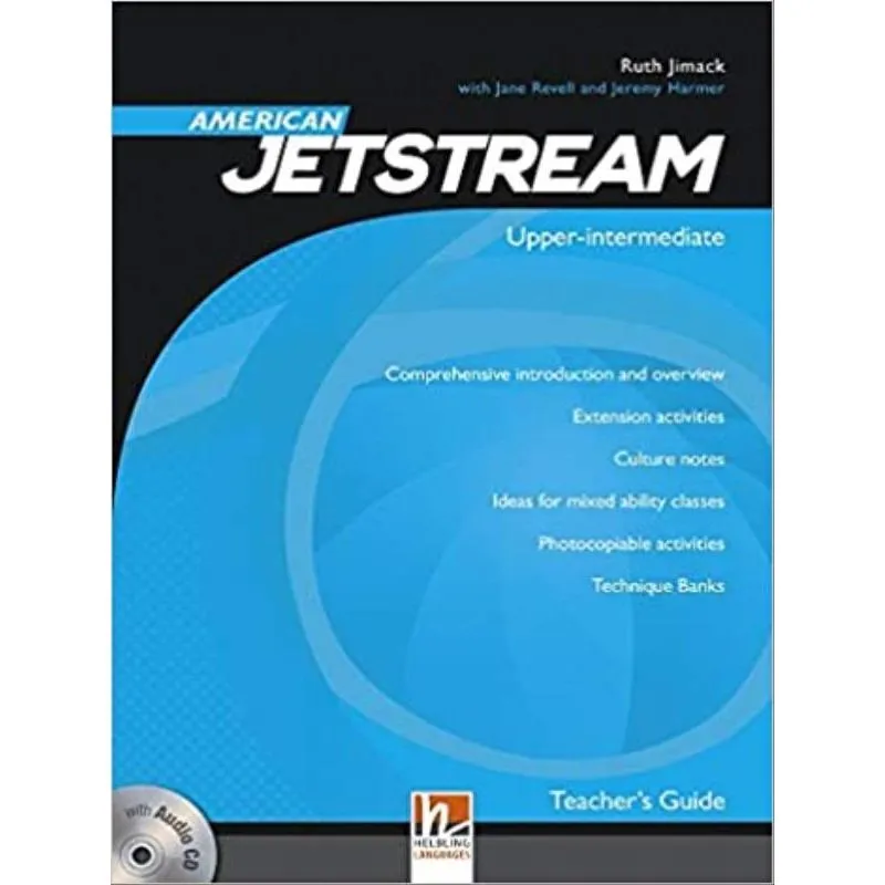 AMERICAN JETSTREAM UPPER-INTERMEDIATE - TEACHER'S GUIDE WITH CLASS AUDIO CD AND E-ZONE