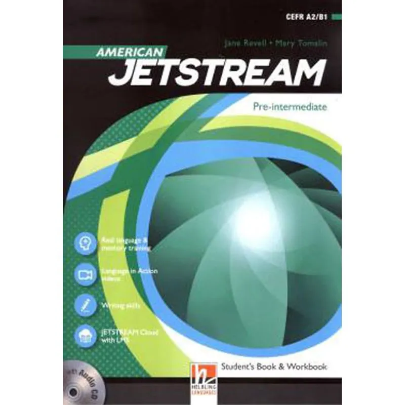 AMERICAN JETSTREAM PRE-INTERMEDIATE - STUDENT'S BOOK AND WORKBOOK WITH AUDIO CD AND E-ZONE