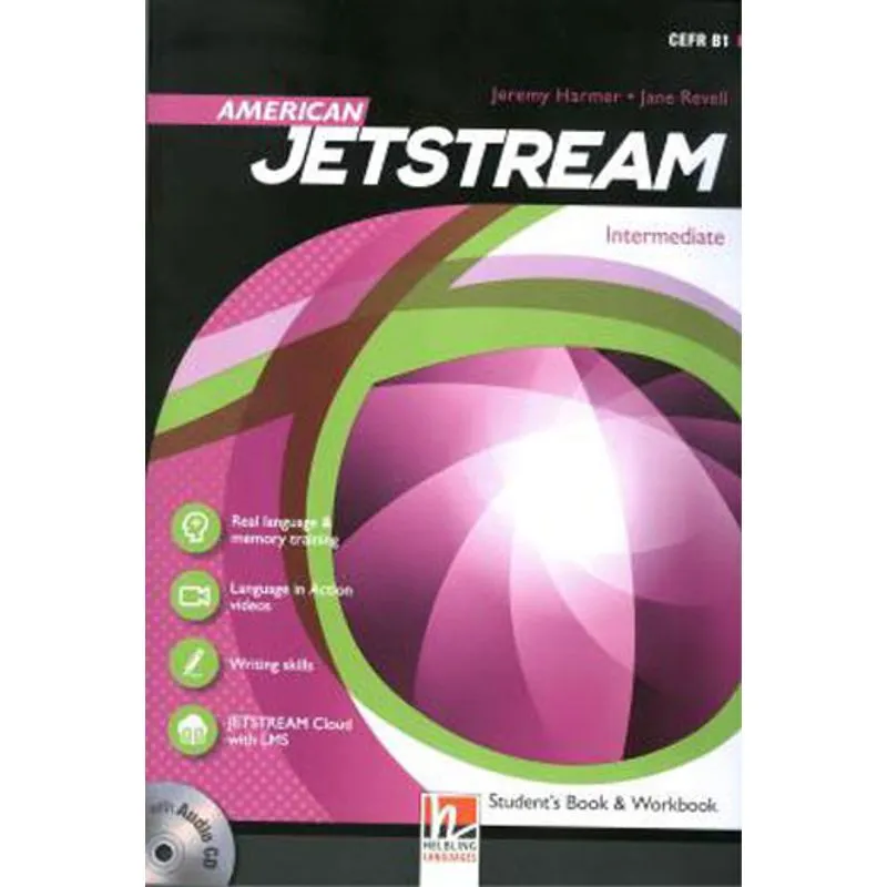 AMERICAN JETSTREAM INTERMEDIATE - STUDENT'S BOOK AND WORKBOOK WITH AUDIO CD AND E-ZONE