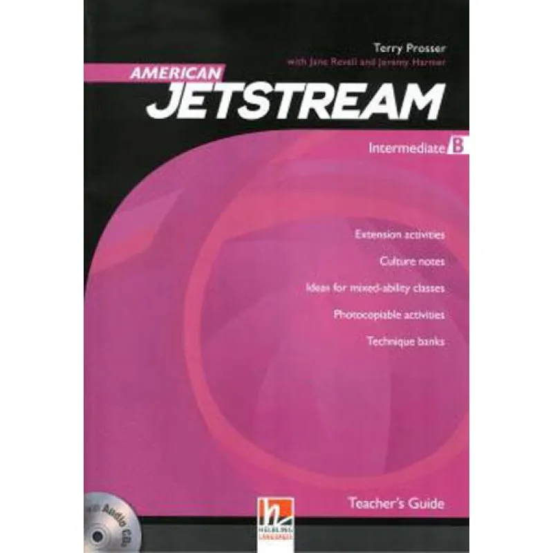 American jetstream intermediate B - TEACHER'S guide with class audio cd and e-zone