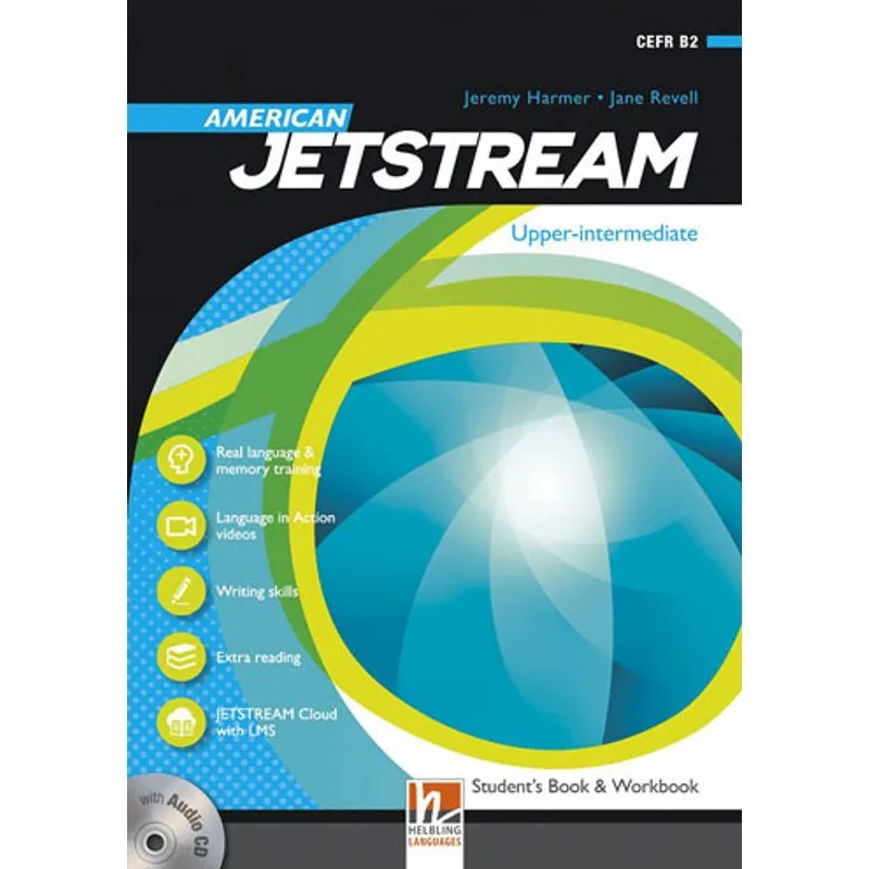 AMERICAN JETSTREAM UPPER-INTERMEDIATE - STUDENT'S BOOK AND WORKBOOK WITH AUDIO CD AND E-ZONE