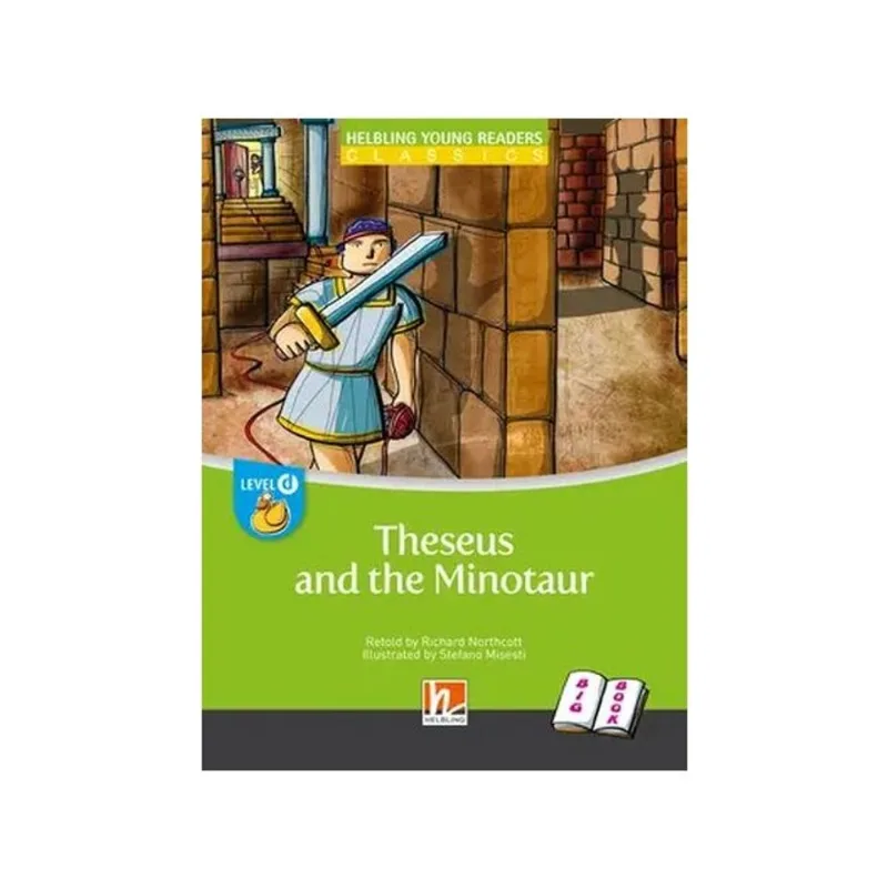 THESEUS AND THE MINOTAUR - BIG BOOK - LEVEL D