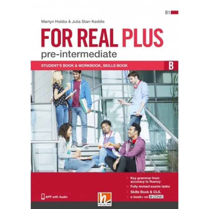 For Real Plus - Pre-intermediate - Student's Pack B + E-zone