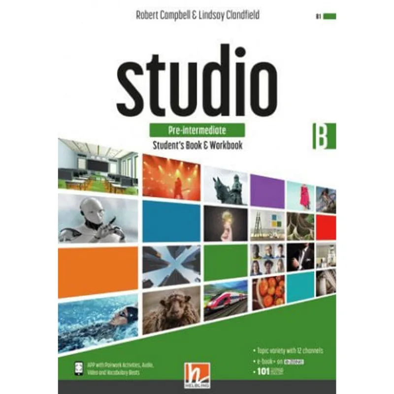 Studio 2s - Elementary A - Student's Book And Workbook + E-zone