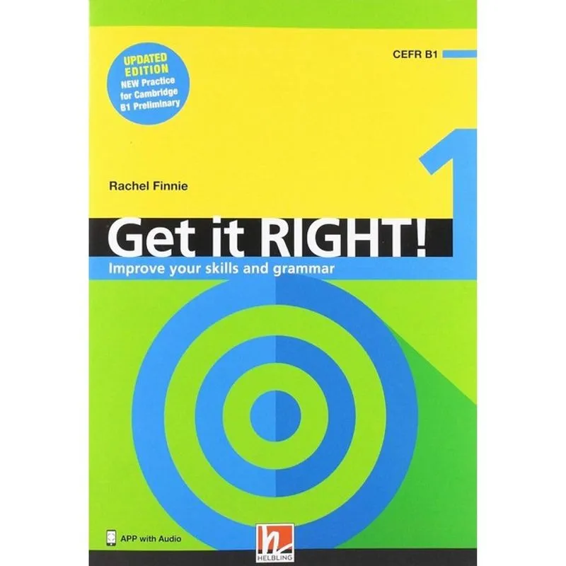 GET IT RIGHT! 1 - STUDENT'S BOOK + MEDIA APP