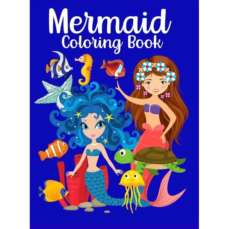 Mermaid Coloring Book