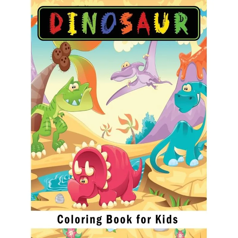 Dinosaur Coloring Book for Kids