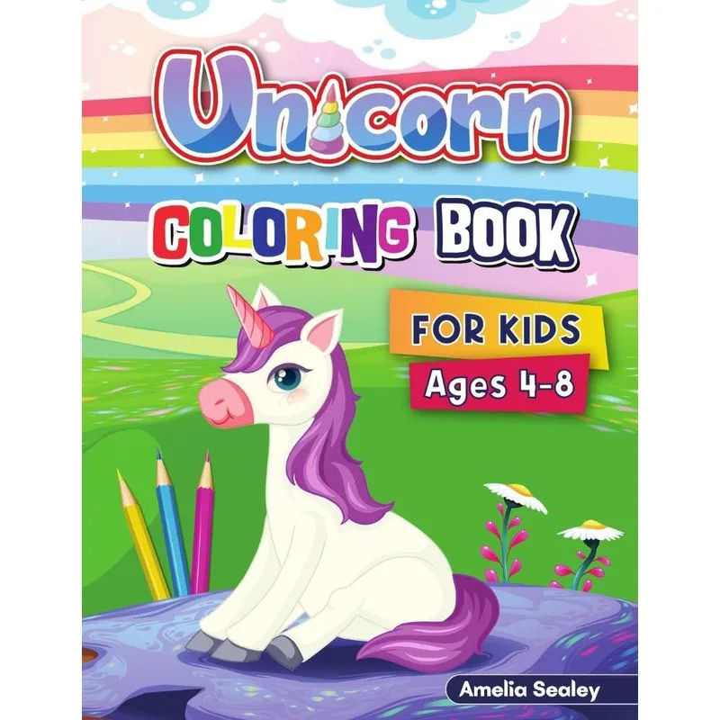 Unicorn Coloring Book for Kids