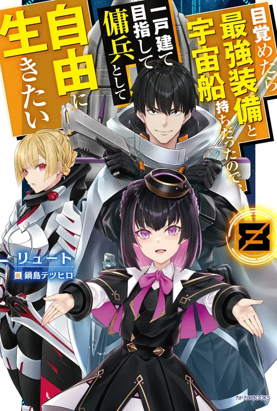 Mezametara Saikyou Soubi to Uchuusen-mochi Datta no de, Ikkodate Mezashite Youhei Toshite Jiyuu ni Ikitai 8 (Light Novel)