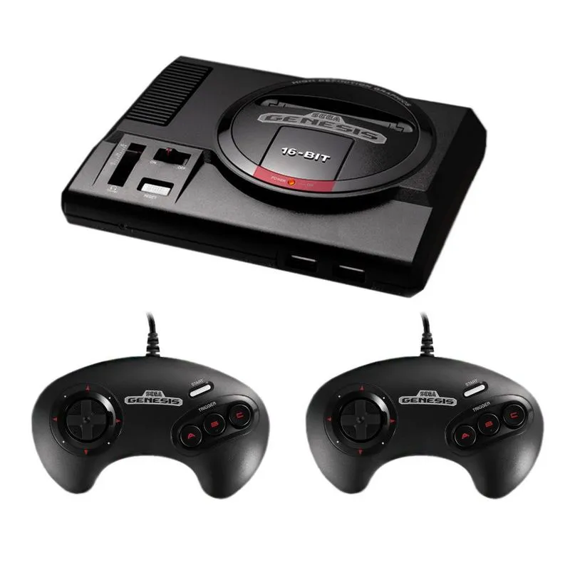 Videogame Mega Drive Sega 16 Bits Com Controle E Cartucho