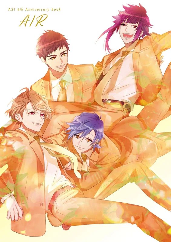 A3! 4th Anniversary Book AIR Large Book KADOKAWA App Game Memorial Book NEW