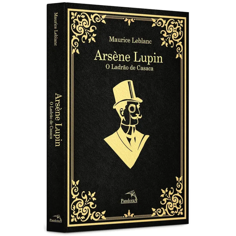 Kit Arsène Lupin Ladrão Casaca Capa Dura + Pôster E Marcador