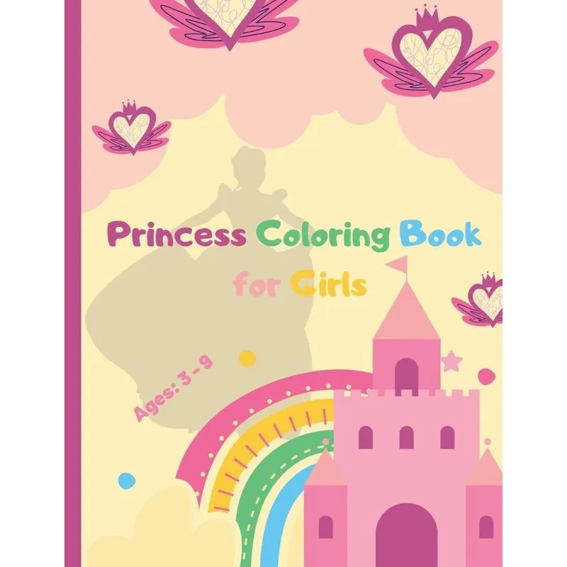 Princess Coloring Book for Girls