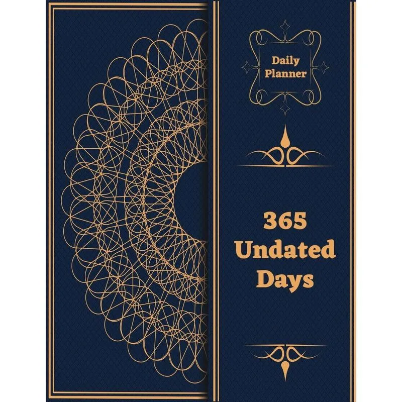 Daily Planner 365 Undated Days