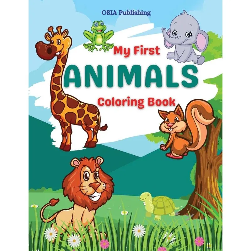 My First Animals Coloring Book