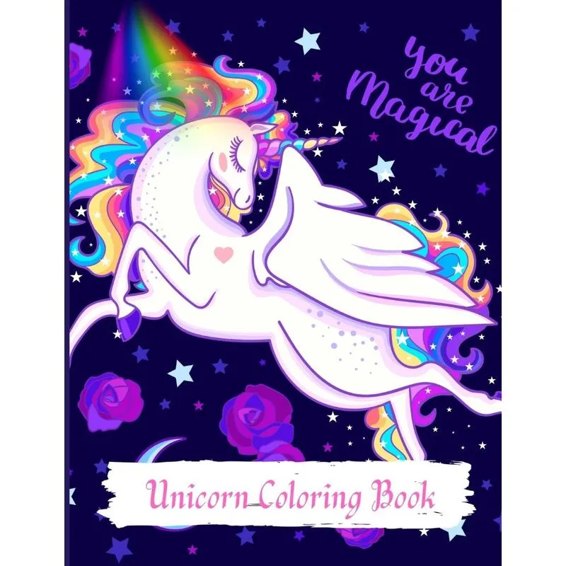 Unicorn Coloring Book