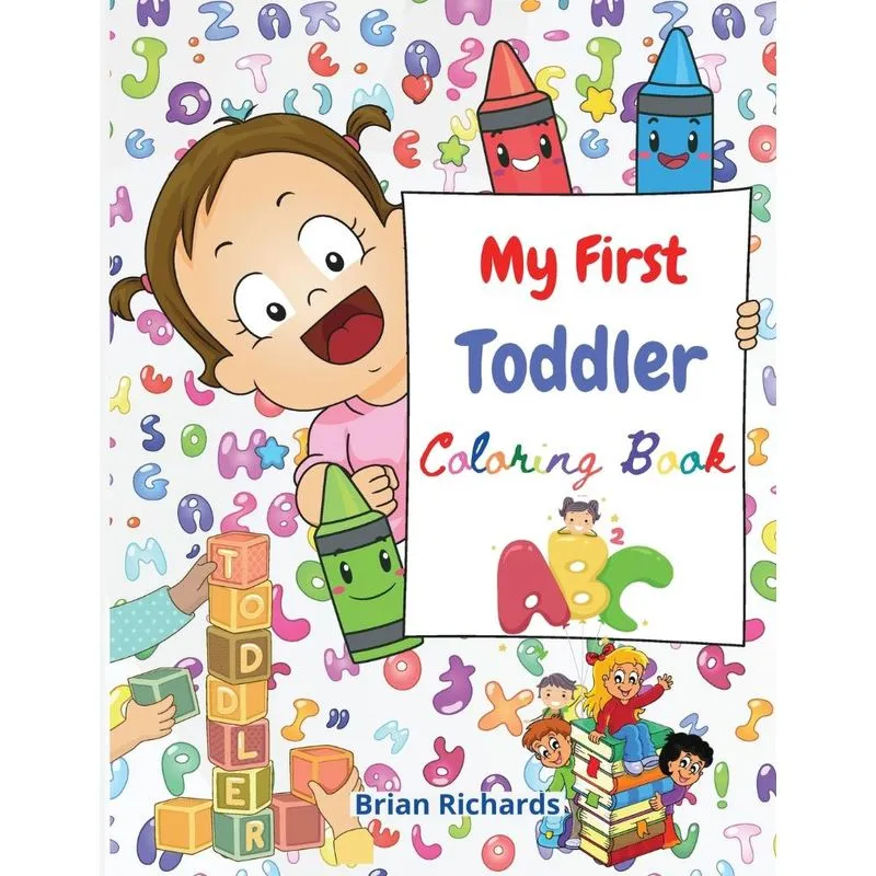 My First Toddler Coloring Book