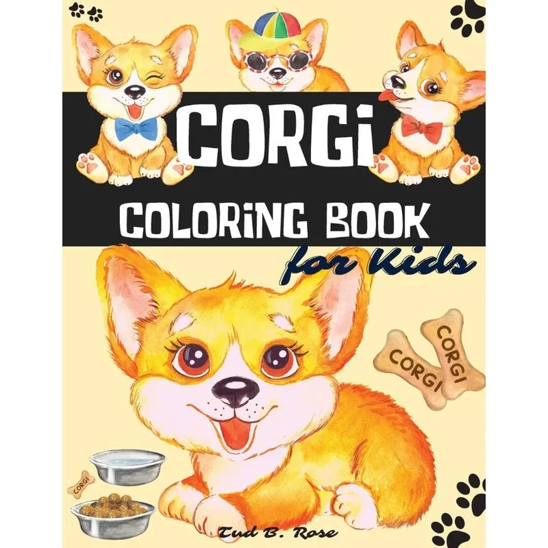 CORGI Coloring Book for Kids