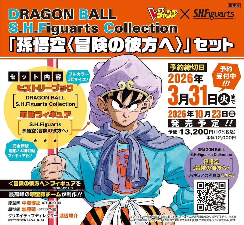 V Jump Editorial Dragon Ball S.H.Figuarts Goku Posing Figure Set