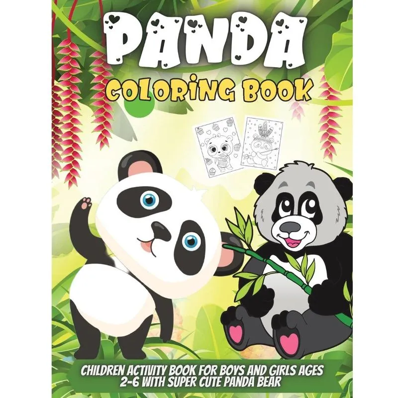 Panda Coloring Book