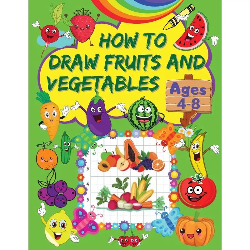How to Draw Fruits and Vegetables