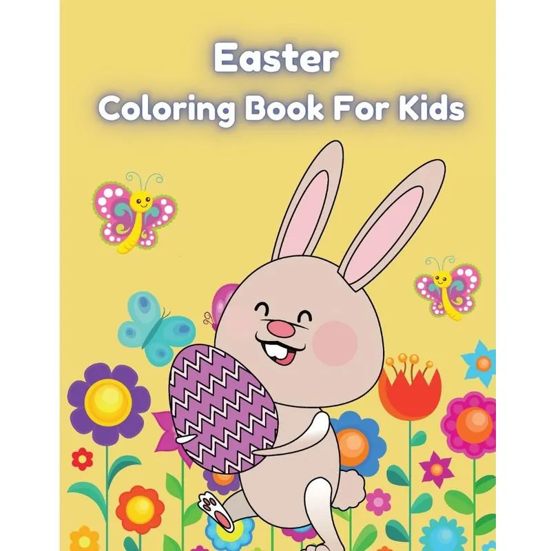 Easter Coloring Book For Kids