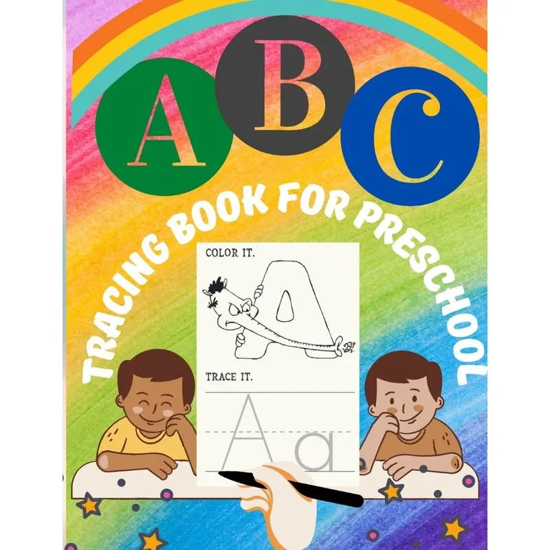 ABC Tracing Book For Preschool