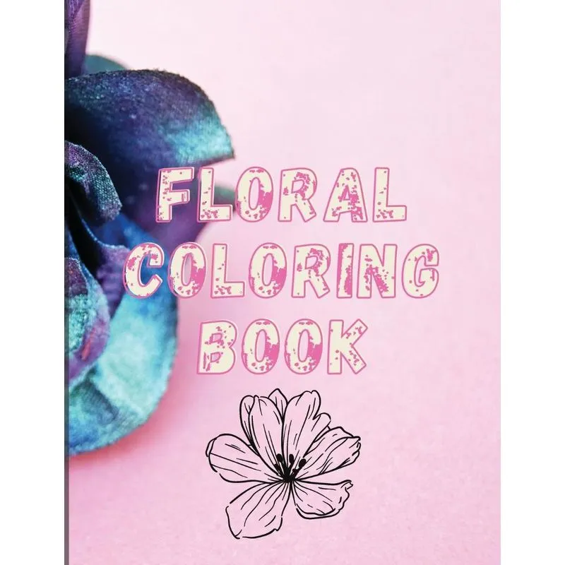 Floral Coloring Book