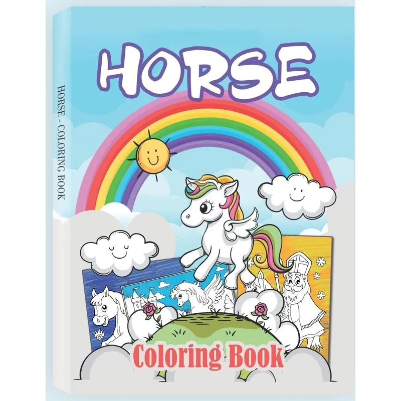 Horse Coloring Book