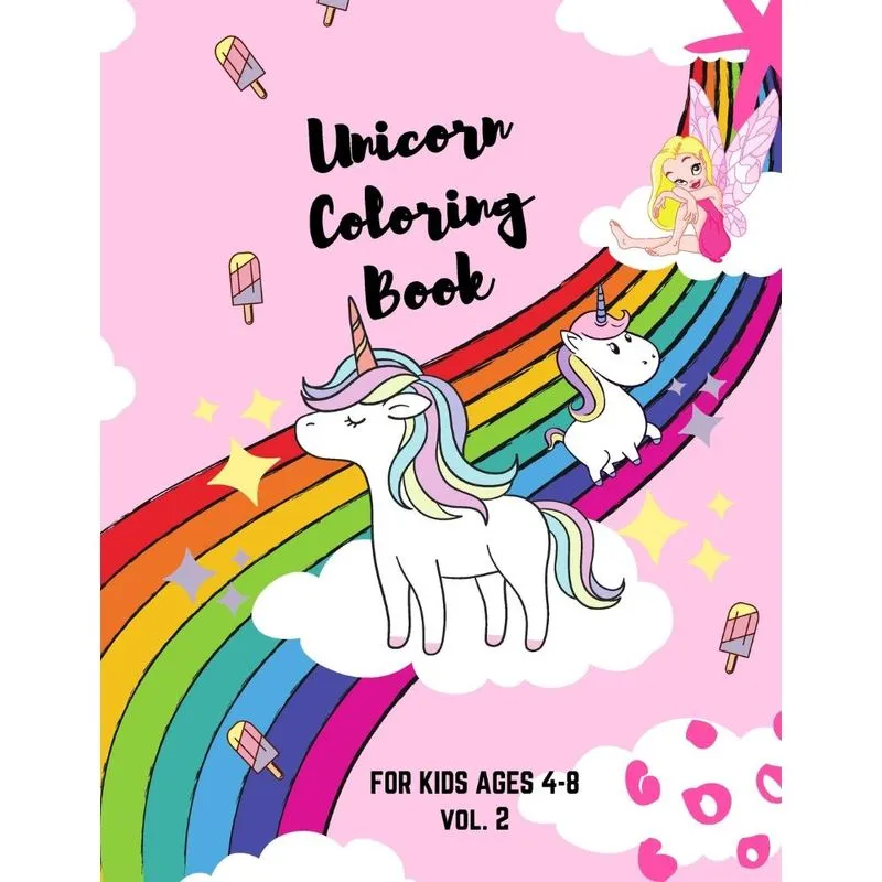 Unicorn Coloring Book