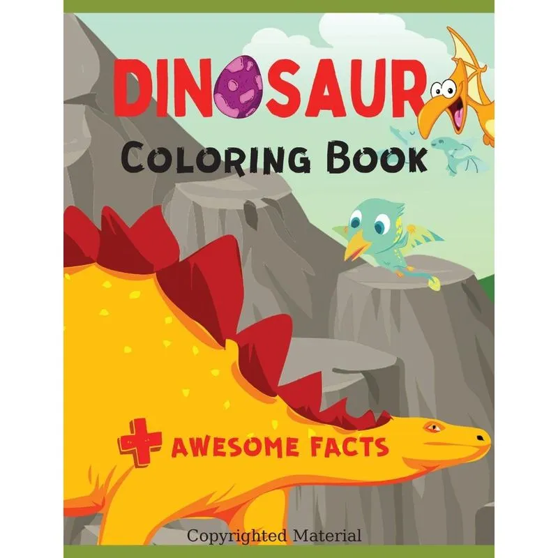 Dinosaur Coloring Book