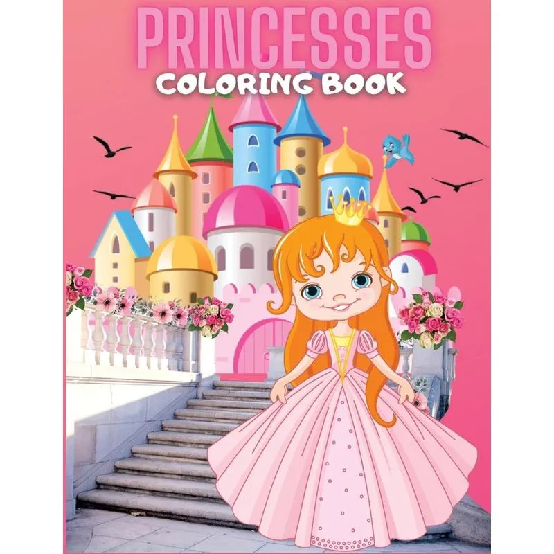 PRINCESSES COLORING BOOK