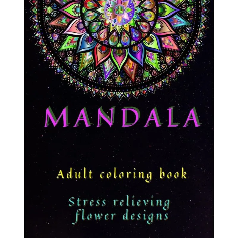 MANDALA ADULT COLORING BOOK