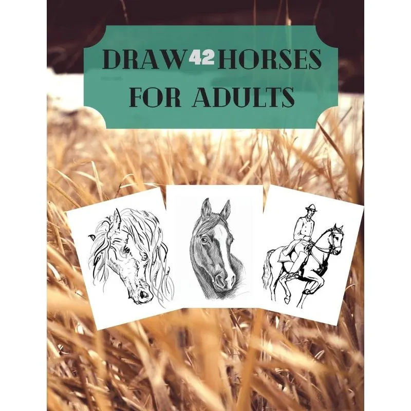Draw 42 horses for adults
