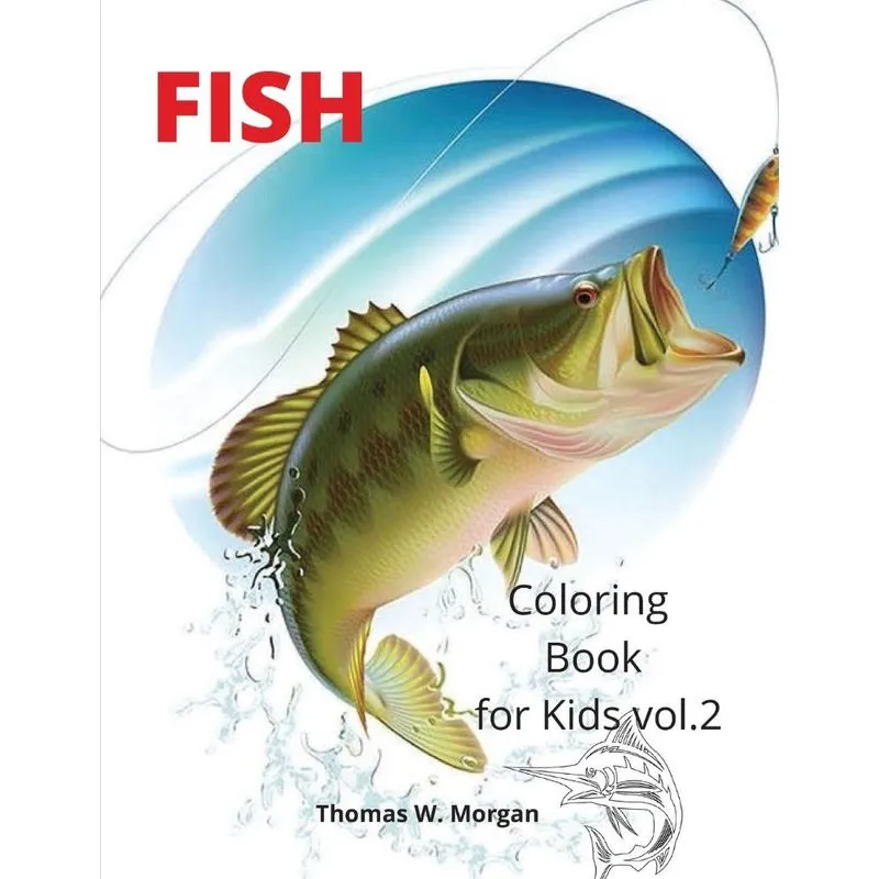 Fish Coloring Book for Kids vol.2